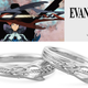 Here is a close up of the latest Evangelion wedding rings.